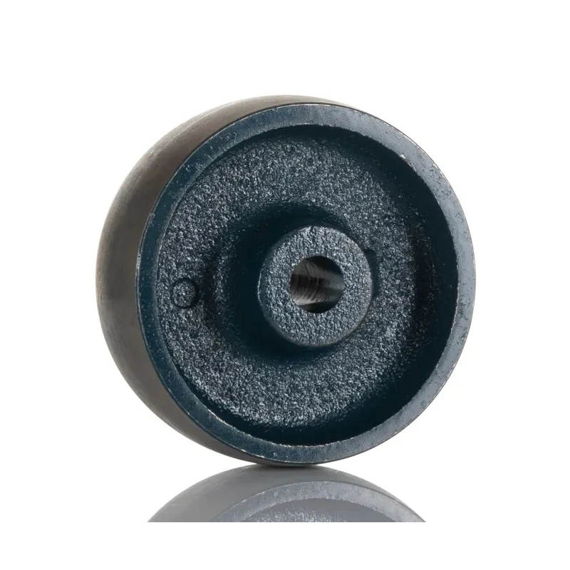 LAG Blue Cast Iron Castor Wheel 80mm Diameter 30mm Width Load Capacity 250kg 1008