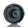 LAG Blue Cast Iron Castor Wheel 80mm Diameter 30mm Width Load Capacity 250kg 1008