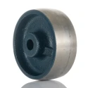 LAG Blue Cast Iron Castor Wheel 80mm Diameter 30mm Width Load Capacity 250kg 1008
