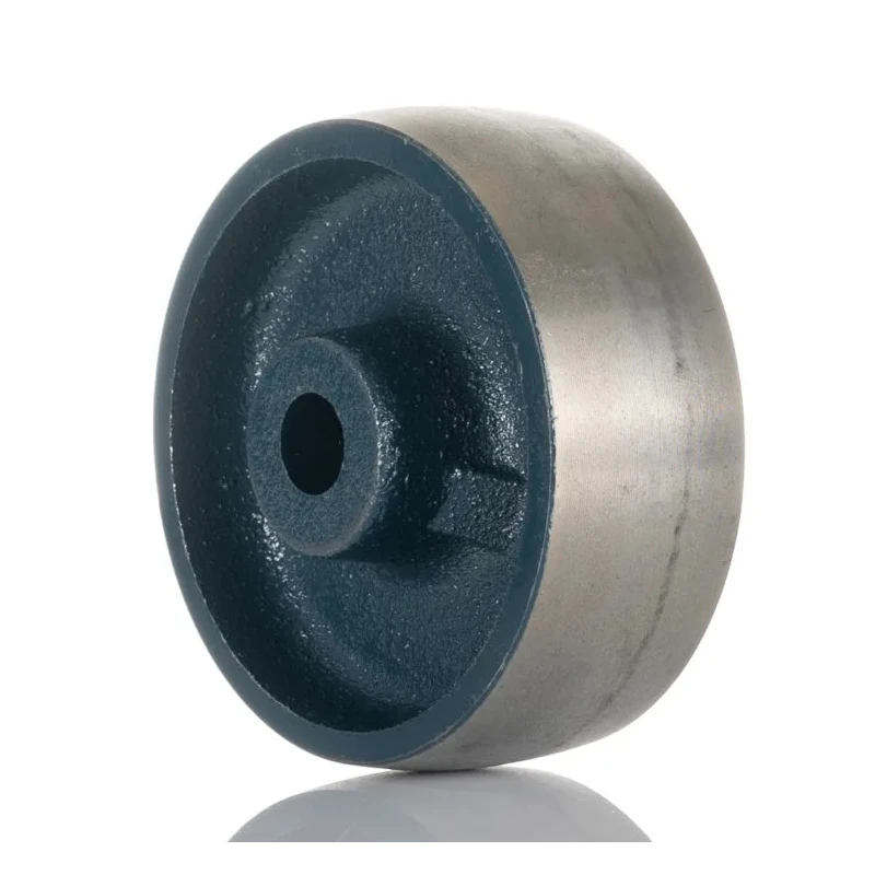 LAG Blue Cast Iron Castor Wheel 80mm Diameter 30mm Width Load Capacity 250kg 1008
