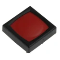 Schurter Red Tactile Switch SPST Momentary 125mA 24V AC IP65 IP Rating IP65