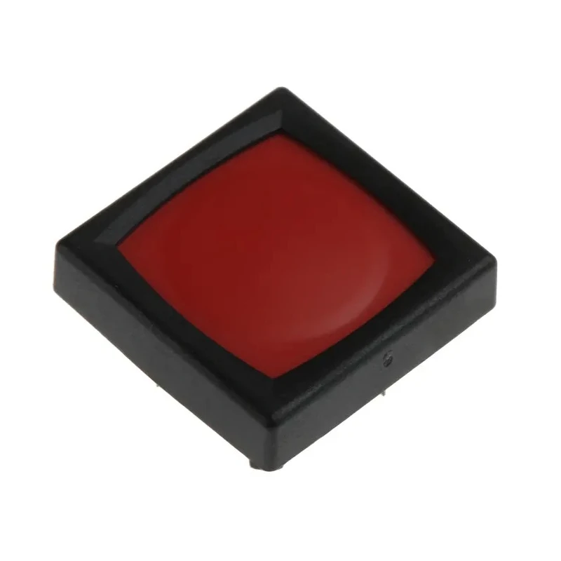 Schurter Red Tactile Switch SPST Momentary 125mA 24V AC IP65 IP Rating IP65