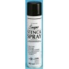 Inktek Red Stencil Spray 400 ml Aerosol Paint for Porous and Non-Porous Surfaces 82
