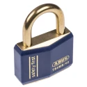 ABUS Keyed Brass Safety Padlock Weatherproof 6 mm Shackle Diameter 40 mm Body XR0084B 40