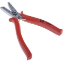 CK Professional Crimp Tool for Wire Ferrules, Anti-Slip Soft Grip Handle, Capacity 0.25-2.5 mm² / AWG 23-13 430005