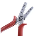 CK Professional Crimp Tool for Wire Ferrules, Anti-Slip Soft Grip Handle, Capacity 0.25-2.5 mm² / AWG 23-13 430005