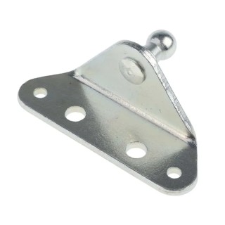 RS PRO Steel M8 x 1.25 90° Mounting Bracket 70mm x 24.5mm 346-9610