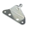 RS PRO Steel M8 x 1.25 90° Mounting Bracket 70mm x 24.5mm 346-9610