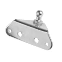 RS PRO Steel M8 x 1.25 90° Mounting Bracket 70mm x 24.5mm 346-9610