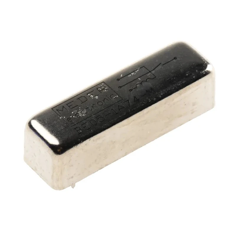 Meder SPNO Reed Relay B05 Series Encapsulated Nickel-Plated Steel Case BE05-1A74-M
