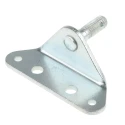 RS PRO Steel M8 x 1.25 90° Mounting Bracket, Zinc Plated, 70 mm x 24.5 mm 346-9632