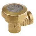 Spirax Sarco Brass Air Vent 1/2 in Screwed BSP 13 bar Maximum Operating Pressure 62mm Height 1232600