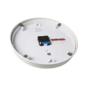 RS PRO White Metal Case Analogue Wall Clock 320mm Diameter, Quartz Movement 366-3137
