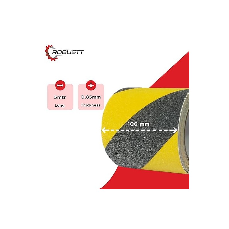 Buy Robustt Anti Skid/AntiSlip 5r x 100mm Fall Resistant Adhesive Tape