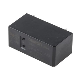 Omron Non-Latching PCB Power Relay 48V DC Coil, 12A Switching Current, SPDT G2RL-1 DC48