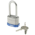 ABUS Key Steel Padlock Weatherproof for Indoor & Outdoor Use with 6.7 mm Shackle Diameter and 44 mm Width XR0041HB4KA1