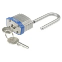 ABUS Key Steel Padlock Weatherproof for Indoor & Outdoor Use with 6.7 mm Shackle Diameter and 44 mm Width XR0041HB4KA1