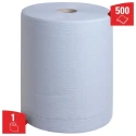 Kimberly Clark L20 General Clean Blue Jumbo Cleaning Paper Towel Roll 2 Ply 330 x 380 mm 500 Sheets 7301