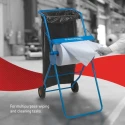 Kimberly Clark L20 General Clean Blue Jumbo Cleaning Paper Towel Roll 2 Ply 330 x 380 mm 500 Sheets 7301