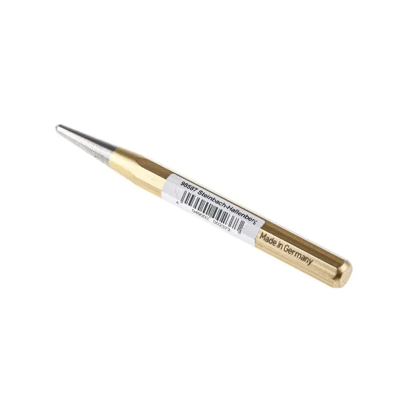 RS PRO 1-Piece Centre Punch, Chrome Vanadium Steel, 10mm Shank, 120mm Length, DIN 7250, Germany 473-0705