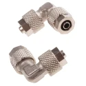 RS PRO Stainless Steel Pneumatic Elbow Adapter Push In 6 mm Tube-to-Tube Fitting 299-3869
