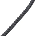 Contitech Timing Belt 5.08 mm Pitch, 105 Teeth, 533.5 mm Length, 9.4 mm Width, Rubber Material, Glass Cord 210 XL 037