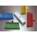 Vikan Red Push Broom with Polyethylene Terephthalate Bristles for Food and Industrial Applications 325mm 29154