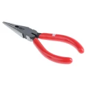RS PRO Long Nose Plier Chrome Steel 160mm Overall Length 46.5mm Jaw 180° Nose Angle Ergonomic Handle 541-7043