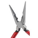 RS PRO Long Nose Plier Chrome Steel 160mm Overall Length 46.5mm Jaw 180° Nose Angle Ergonomic Handle 541-7043