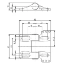 Bernstein AG Safety Interlock Component Hinge SHS3 Series SHS3