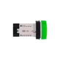 Schneider Electric Panel Mount Green Incandescent Lamp Pilot Light Harmony XB7, 22 mm Cutout, 250V, IP65 XB7EV63P
