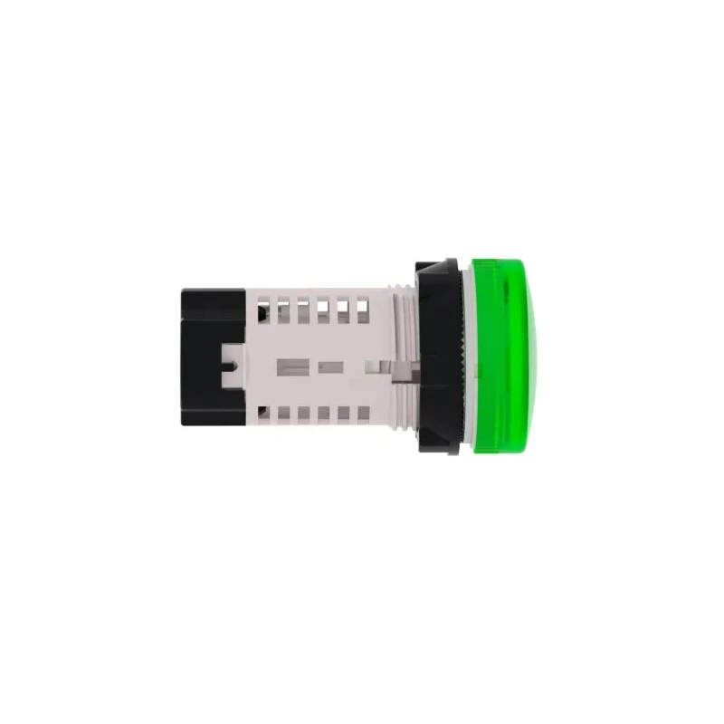 Schneider Electric Panel Mount Green Incandescent Lamp Pilot Light Harmony XB7, 22 mm Cutout, 250V, IP65 XB7EV63P