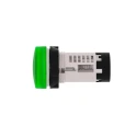 Schneider Electric Panel Mount Green Incandescent Lamp Pilot Light Harmony XB7, 22 mm Cutout, 250V, IP65 XB7EV63P