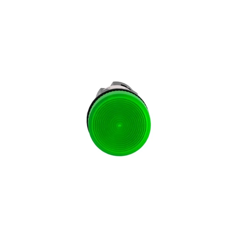 Schneider Electric Panel Mount Green Incandescent Lamp Pilot Light Harmony XB7, 22 mm Cutout, 250V, IP65 XB7EV63P