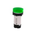 Schneider Electric Panel Mount Green Incandescent Lamp Pilot Light Harmony XB7, 22 mm Cutout, 250V, IP65 XB7EV63P