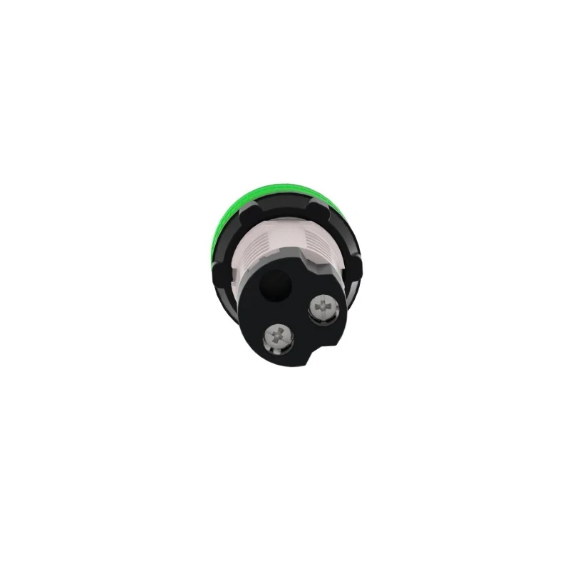 Schneider Electric Panel Mount Green Incandescent Lamp Pilot Light Harmony XB7, 22 mm Cutout, 250V, IP65 XB7EV63P