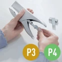 Leitz Full Strip Plier Stapler, 40 Sheet Capacity, Compatible with 24/8 mm Leitz Power Performance P4 Staples 55490081