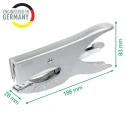 Leitz Full Strip Plier Stapler, 40 Sheet Capacity, Compatible with 24/8 mm Leitz Power Performance P4 Staples 55490081