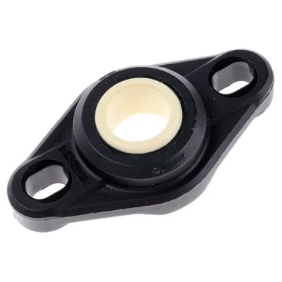 Igus Maintenance Free 2 Hole Bearing Unit 12 mm Inside Diameter, 56.7mm Length, 31mm Width, 13mm Depth, Model EFOM-12
