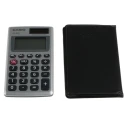 Casio Pocket Calculator Solar Power Supply Battery Powered 8 Digits Grey HS-8VA HS-8VA-
