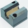 Igus Bearing Unit DryLin® R Series with Anodised Aluminium Housing 12mm Bearing Diameter OJUM-06-12