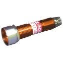 Sato Parts Orange Indicator Lamp with Solder Tabs Base BN-5668-2-OR