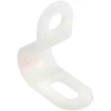 RS PRO Nylon P-Clip 6.4 mm ID Natural Colour with 5.5 mm Mounting Hole Diameter 472-6396