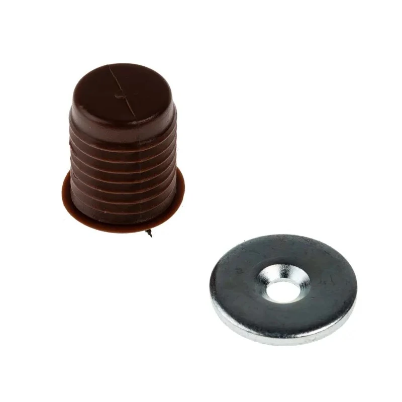 RS PRO Zinc Plated Plastic Magnetic Catch 15.4mm x 13mm 1.2kg Holding Force 665-9932