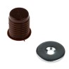 RS PRO Zinc Plated Plastic Magnetic Catch 15.4mm x 13mm 1.2kg Holding Force 665-9932