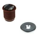 RS PRO Zinc Plated Plastic Magnetic Catch 15.4mm x 13mm 1.2kg Holding Force 665-9932