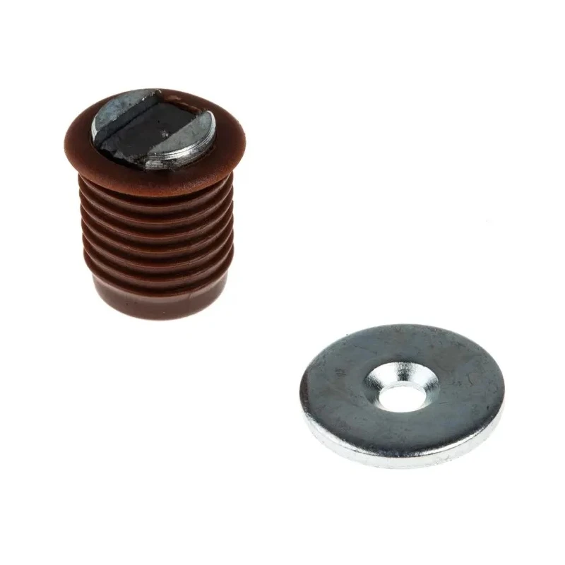 RS PRO Zinc Plated Plastic Magnetic Catch 15.4mm x 13mm 1.2kg Holding Force 665-9932