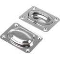ROCA Stainless Steel Electro Polished Fold Down Carrying Handle 60x75 mm 666-7678