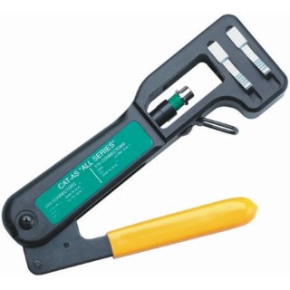 Miller Manual Crimp Tool CAT-AS Drill Compression Assembly Tool, High Strength Cast Aluminium Body, 187 mm Length 38480-007