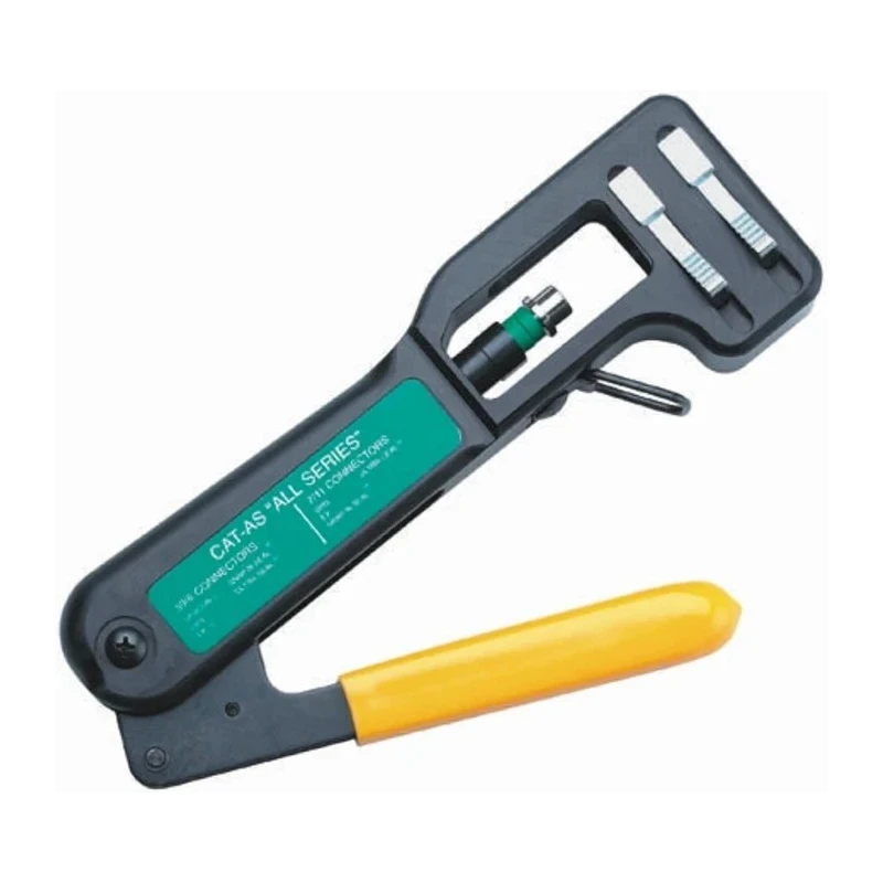Miller Manual Crimp Tool CAT-AS Drill Compression Assembly Tool, High Strength Cast Aluminium Body, 187 mm Length 38480-007